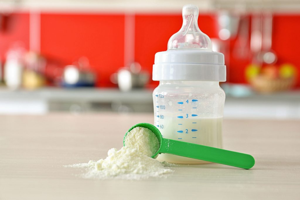 baby formula bottle